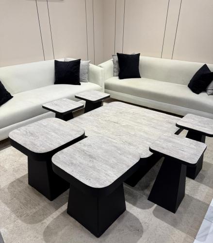 طقم طاولات ٧ قطع