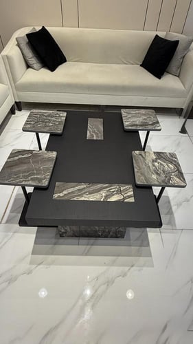 طقم طاولات ٥ قطع