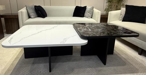 طاوله تقديم قطعتين