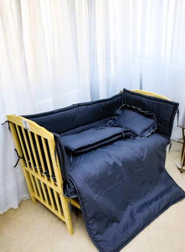 حاجز سرير الطفل مكون 7 قطع مقاس 120×60
