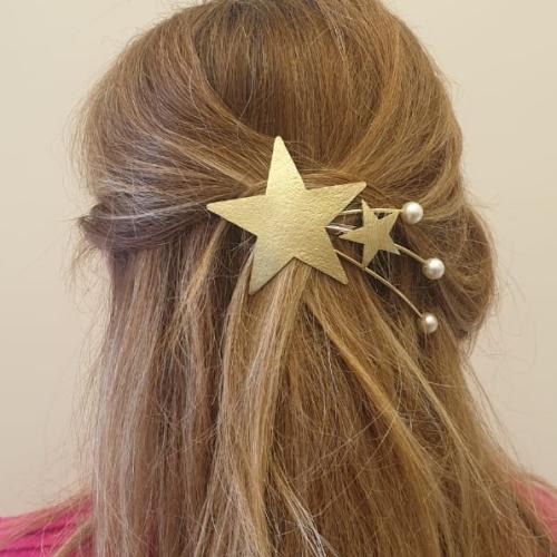 اكسسوار شعر مطلي