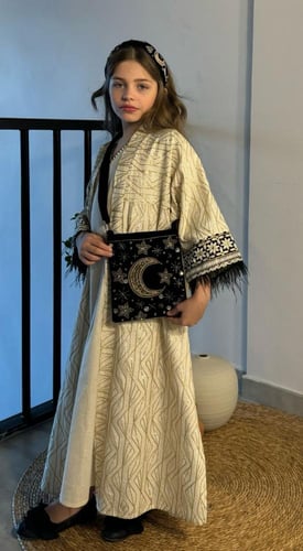 حقيبة اطفال بالشك اليدوي بتصميم رمضاني مميز