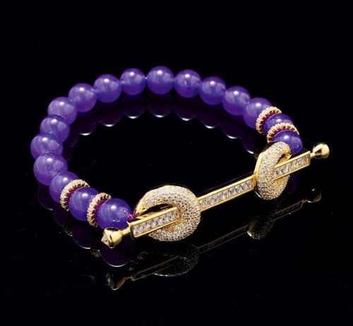 لون المعدن ذهبي - مقاس cm 18 (L-xl) … سوارة فاخرة...