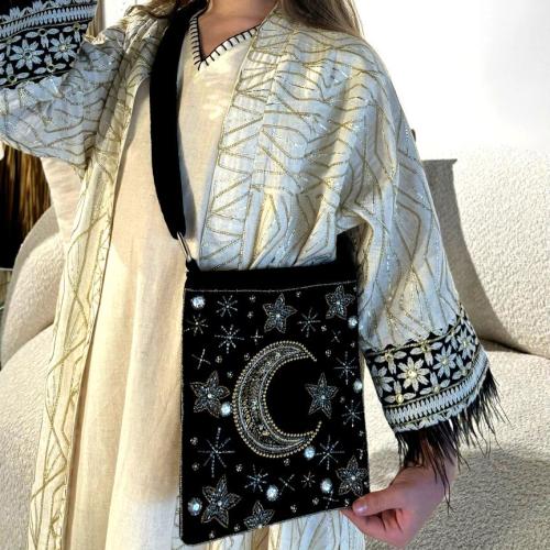 حقيبة اطفال بالشك اليدوي بتصميم رمضاني مميز