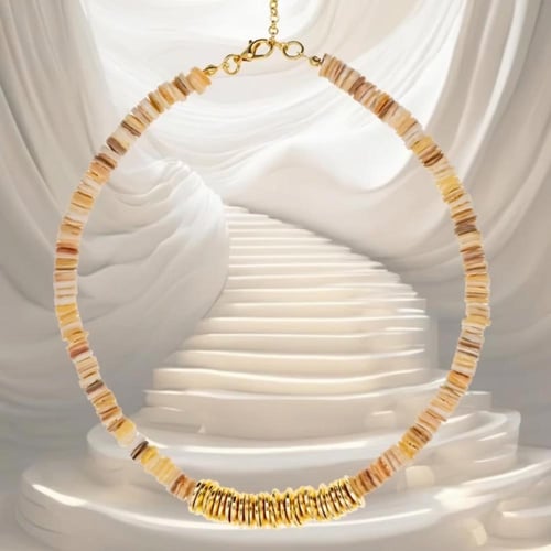 عقد صيفي رائع مصنوع يدويا