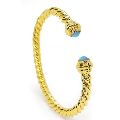 سوار انيق مطلي بتصميم كلاسيكي