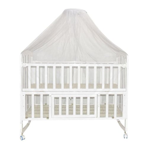 سرير أطفال هورس ابيض FBB08W