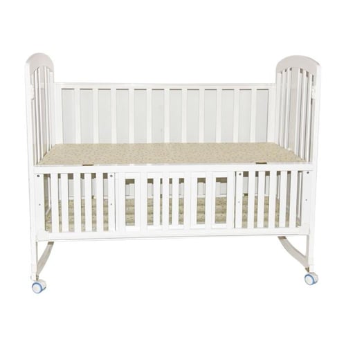 سرير أطفال هورس ابيض FBB08W