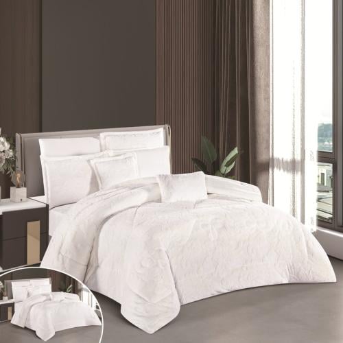 لحاف اليفوري نفرين 8 قطع شتوي فرو Kama-05