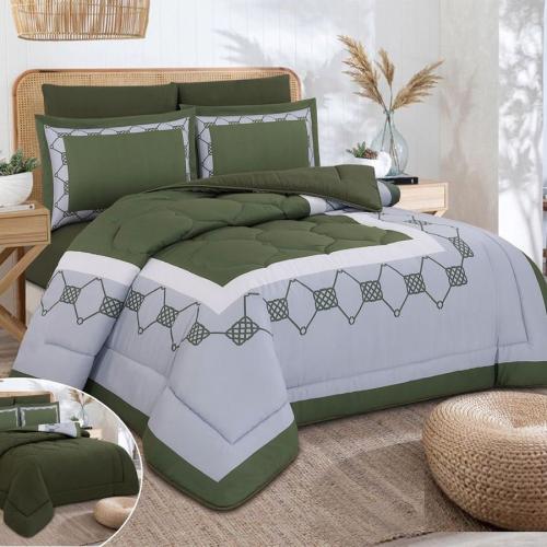 طقم مفرش نفرين من هورس لحاف 6 قطع SUE-03