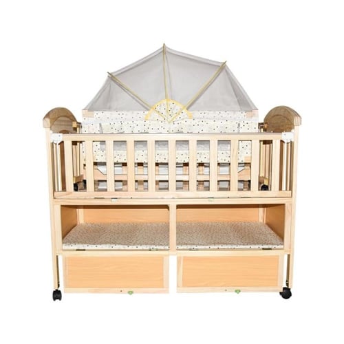 سرير أطفال هورس اصفر M806-Y