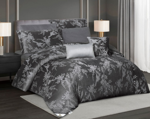 طقم مفرش شتوي نفرين من هورس لحاف فرو مخملي ناعم وج...