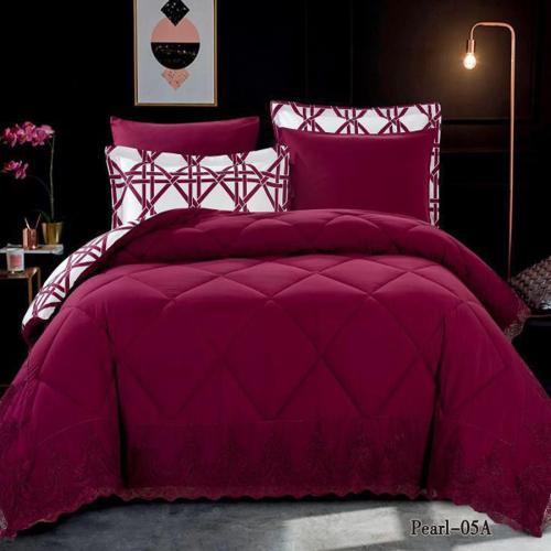 طقم مفرش نفر من هورس لحاف 4 قطع دانتلPearl-05