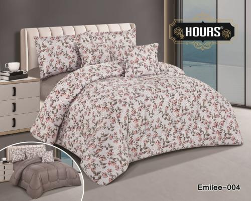 طقم مفرش من هورس نفرين 6 قطع مشجر فاخر Emilee-04