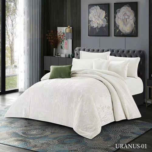 طقم مفرش نفرين من هورس لحاف 8 قطع اليفوري URANUS-0...