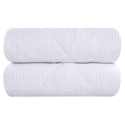 طقم مفرش شتوي نفرين من هورس لحاف فرو مخملي ناعم وج...