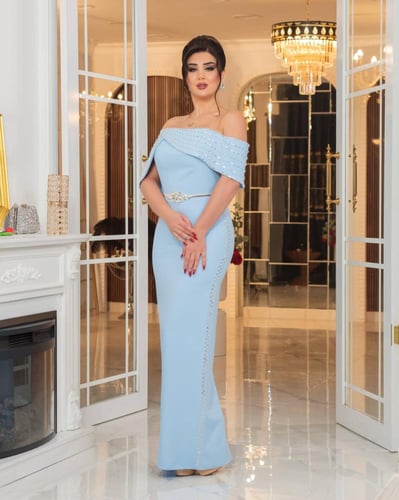 فستان سهره سماوي