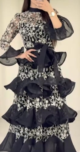 فستان طبقات