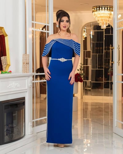 فستان سهره ازرق