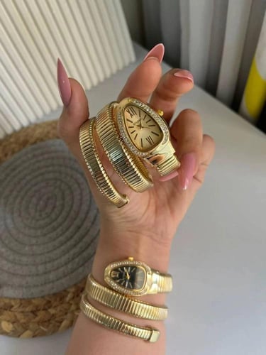 ساعة الافعى الاكثر أناقة 3 لفات