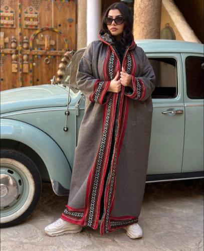 فروة نسائية جوانب تلبس زوجين نسائي و رجالي سدو رصا...