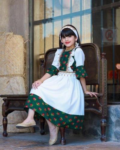 فستان شالكي بشكل جديد