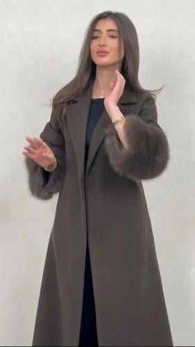 بشت مطرز بسدو مع شال