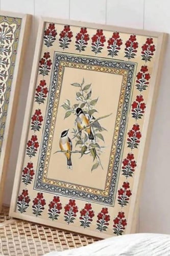 سلة خوص أنيقة