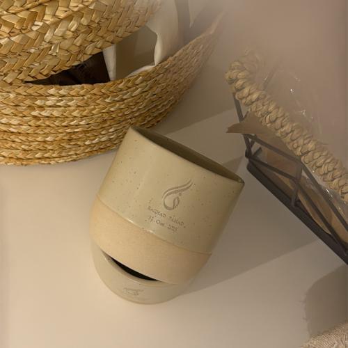 كوب بنحت رمز او عبارة