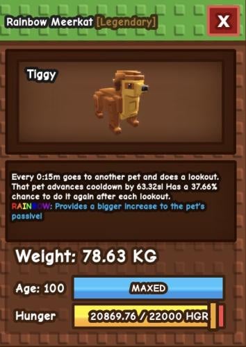 Huge Rainbow Meerkat