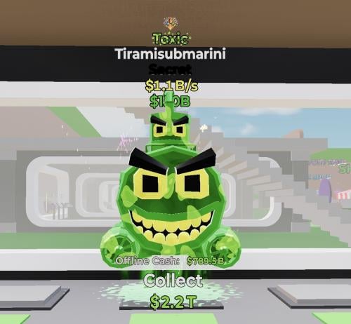 Toxic Tiramisubmarini 1.1b/s