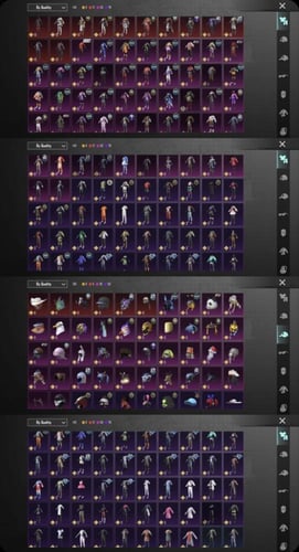 حساب ببجي لفل 74