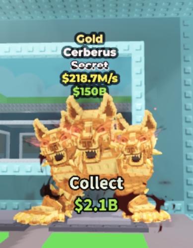 Gold Cerberus 218m/s