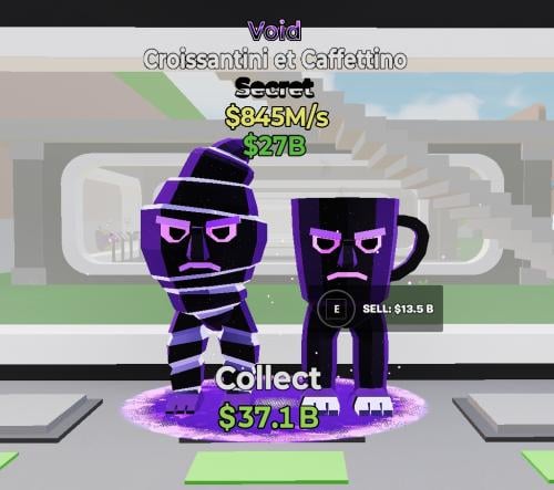 Void Croissantini et Caffettino 845m/s
