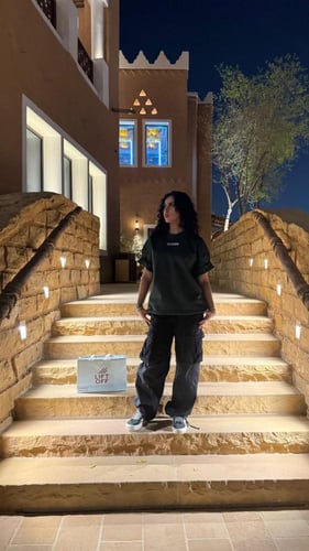 تيشيرت اليوم الوطني اخضر ( اكمام قصيرة )