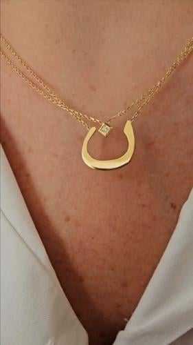 سلسال الحرف ناعم مع الزركون