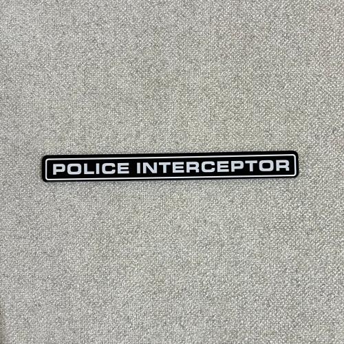 شعار POLICE INTERCEPTOR للفورد والتورس والدوج البو...