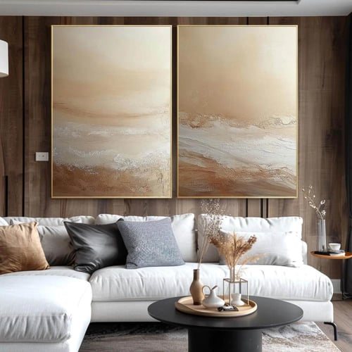 طقم لوحات كانفس ثنائي