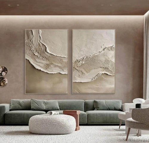 طقم لوحات كانفس ثنائي