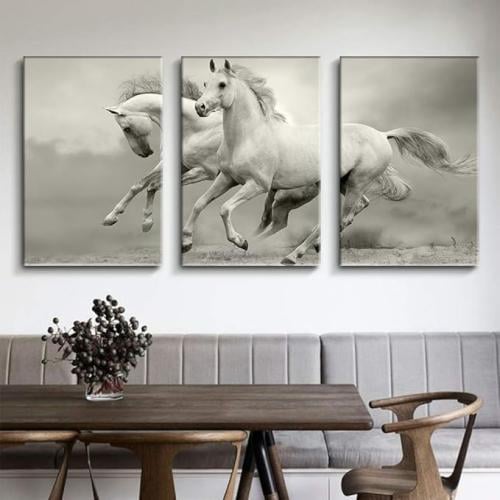 طقم لوحات كانفس ثلاثي