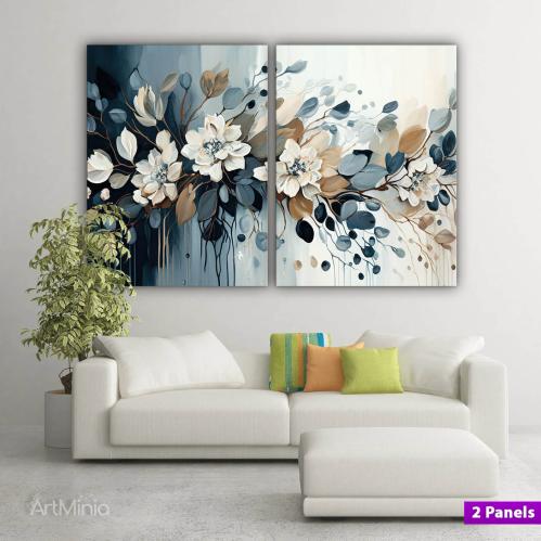 طقم لوحات كانفس ثنائي