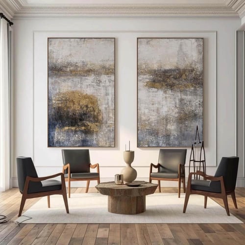 طقم لوحات كانفس ثنائي