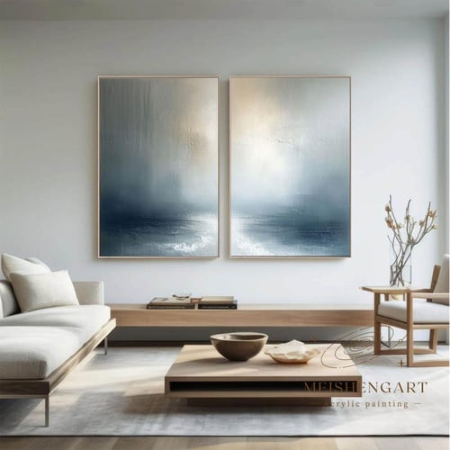 طقم لوحات كانفس ثنائي