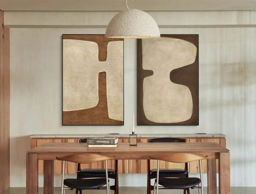 طقم لوحات كانفس ثنائي