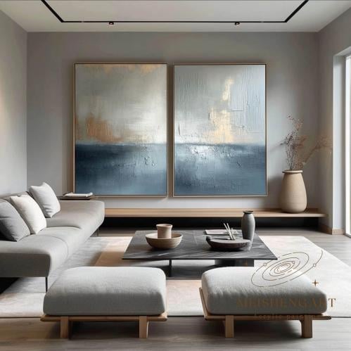 طقم لوحات كانفس ثنائي