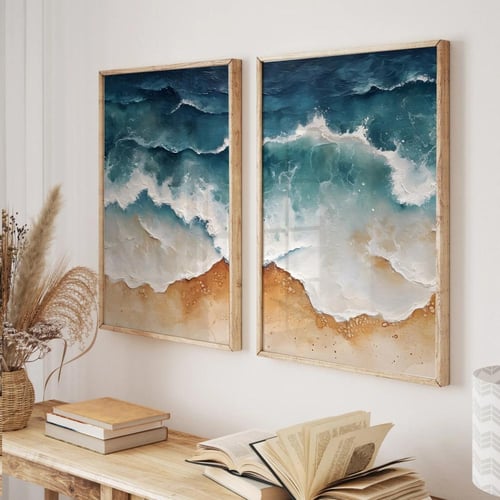 طقم لوحات كانفس ثنائي