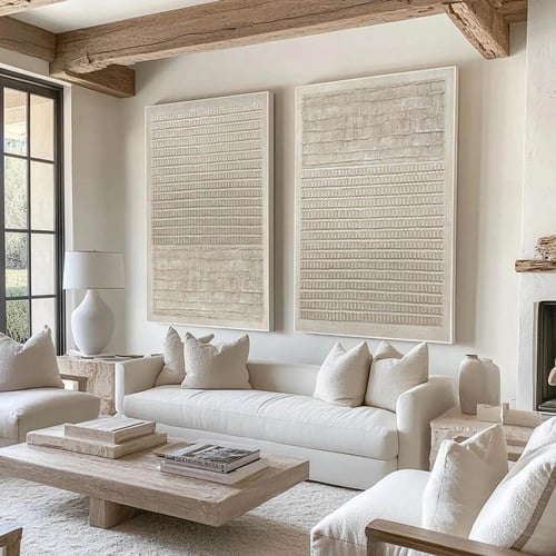 طقم لوحات كانفس ثنائي