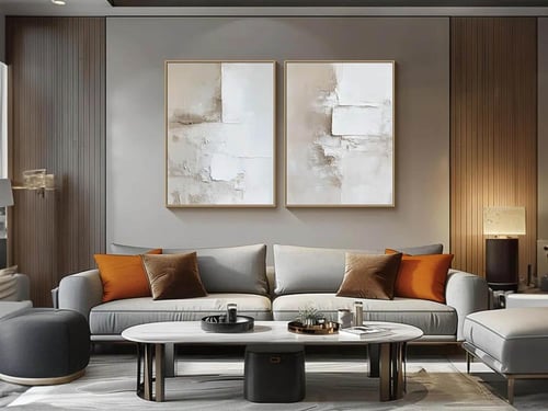 طقم لوحات كانفس ثنائي