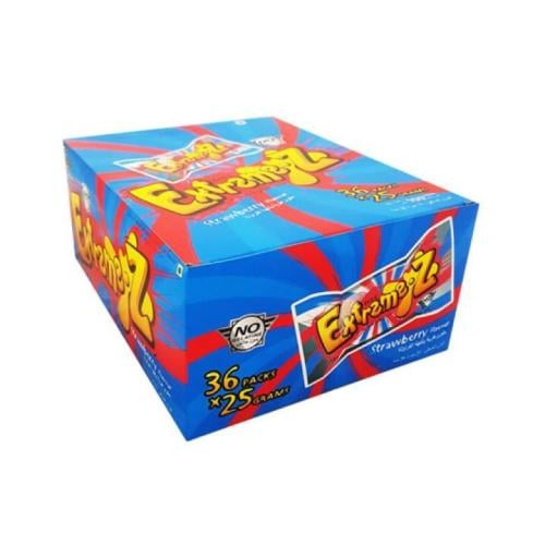 اكستريم زد فراولة ازرق 36*25جم