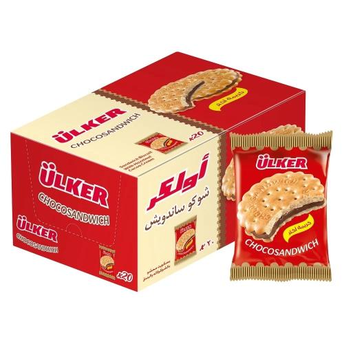 اولكر شوكو ساندويتش 12*.23.5جم